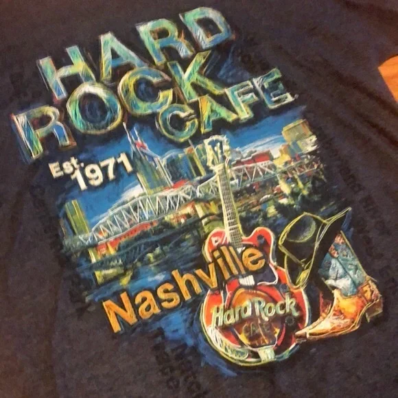 Hard Rock Nashville T-Shirt - Picture 1 of 5